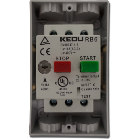 WYŁĄCZNIK SILNIKA TERMICZNY RB6 IP55 10-16 A